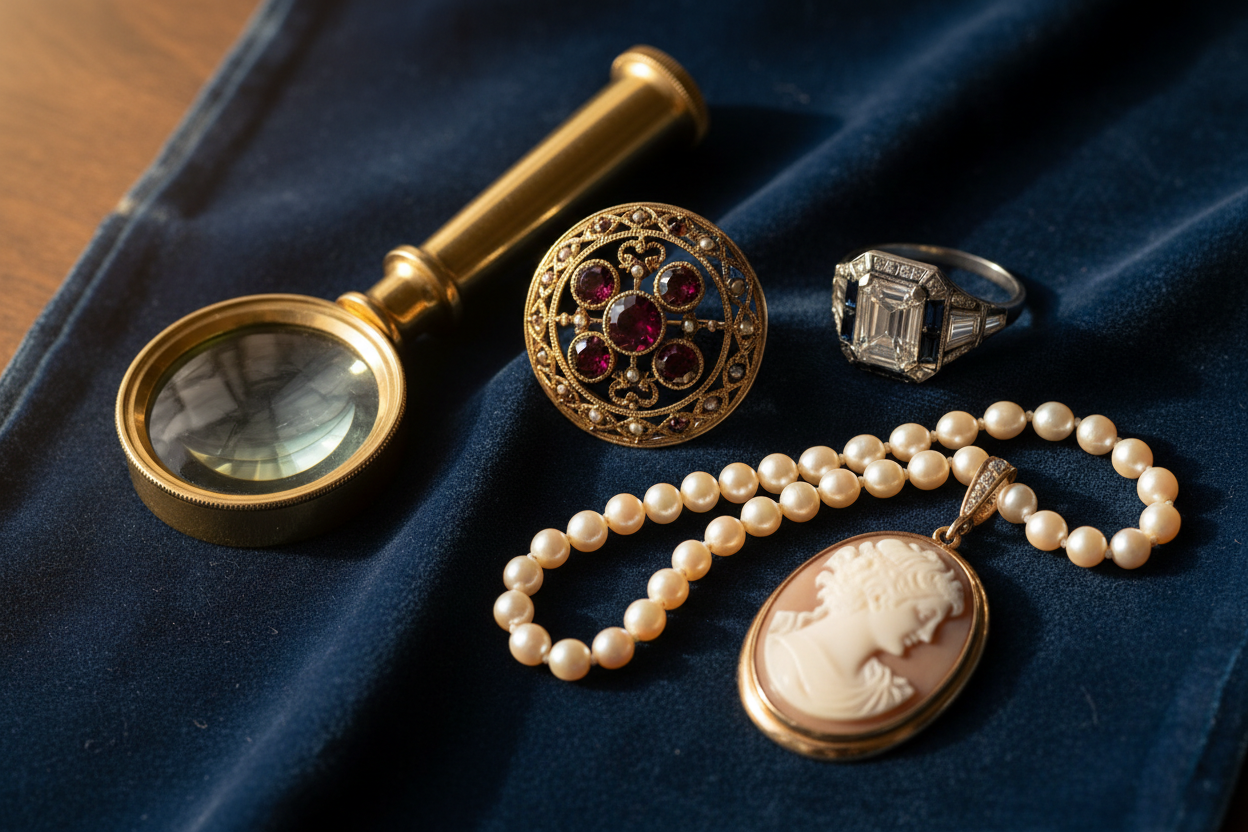 How to Identify Genuine Antique Jewellery