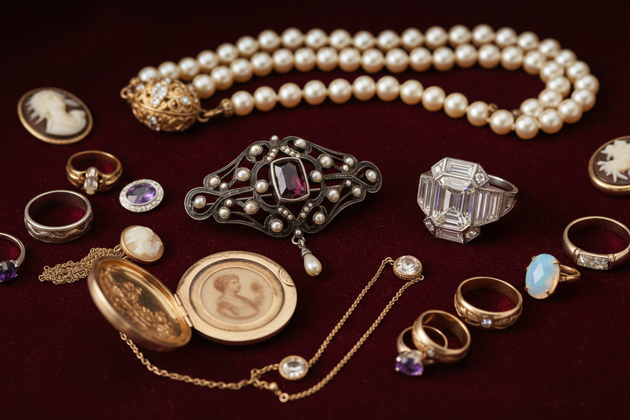 Understanding Estate, Vintage, and Antique Jewellery