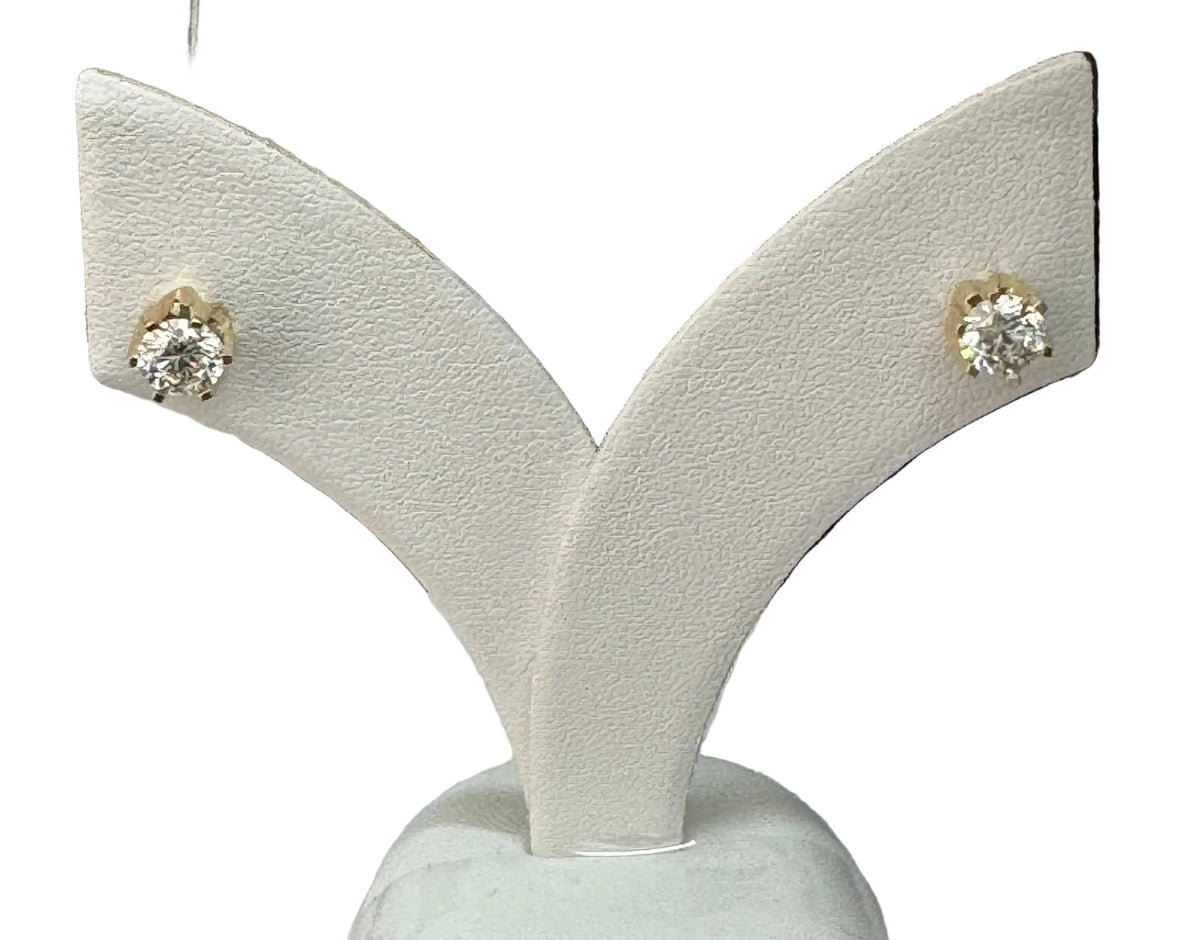1.60CT IGI certified Round Brilliant Diamond Stud Earrings