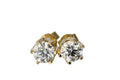 1.60CT IGI certified Round Brilliant Diamond Stud Earrings