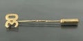 9K Yellow Gold 30th Stick Pin