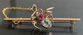 Antique Edwardian 9K Rose Gold Spider Brooch - 57mm