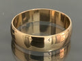 9ct Yellow Gold Plain Wedding Band Ring Size P (US 7.75)