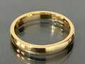 Antique Australian 18K Yellow Gold Wedding Band Ring Size J 1/2 - 5
