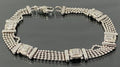 18K White Gold & 1.0CT Diamond Bracelet 20cm Long