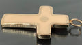 Large 18K Rose Gold & 0.60CT Diamond Cross Pendant by Gavello