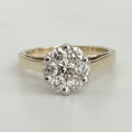 14K Yellow Gold 0.70CT Diamond Engagement & Anniversary Ring Size L 1/2 (US 6)