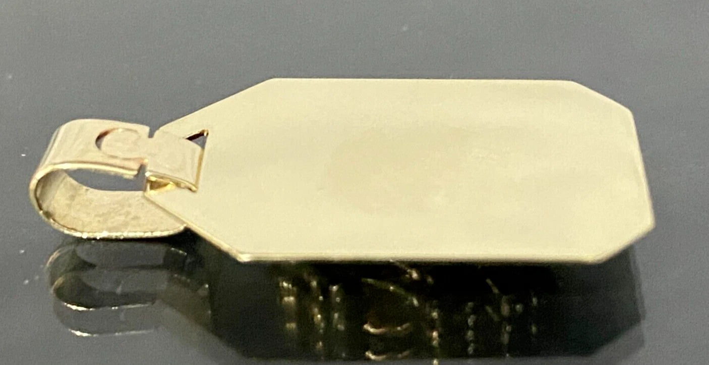 14K Yellow Gold Scorpio Zodiac Sign Pendant