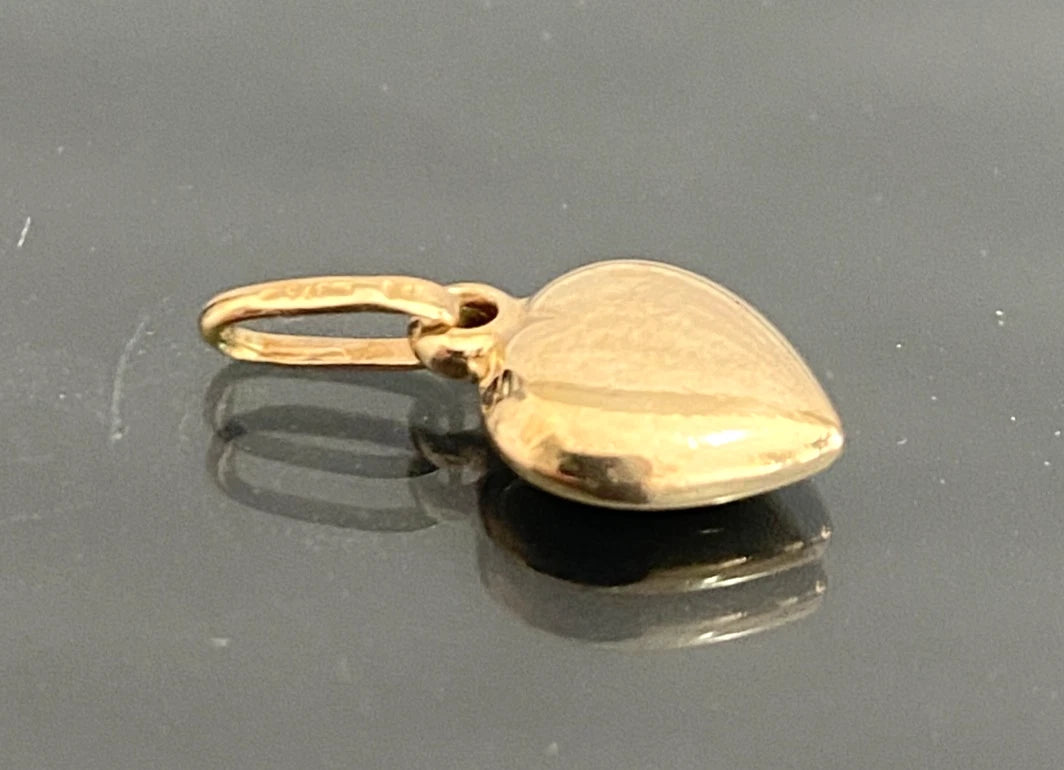 9K Yellow Gold Heart Charm/ Pendant – Jordans Jewellery