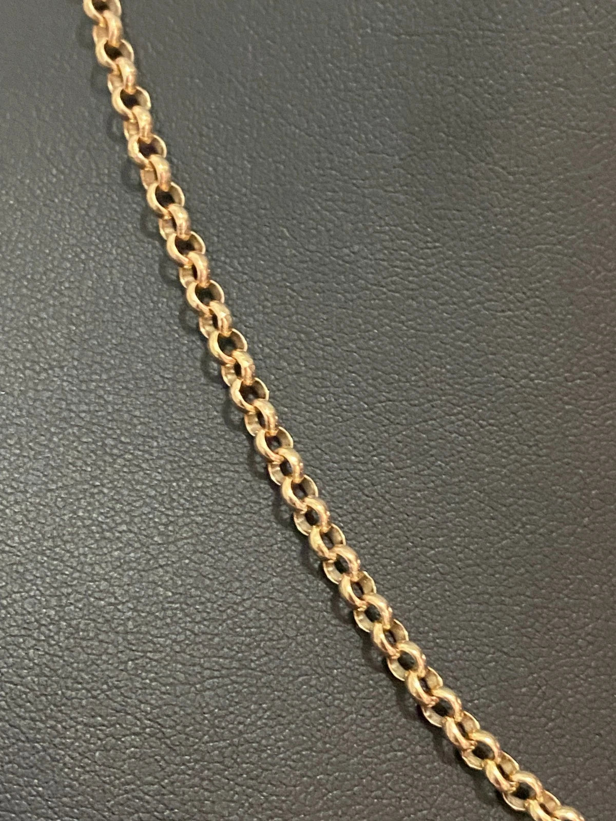 9K Yellow Gold Belcher Link Chain Necklace 45m Long – Jordans Jewellery