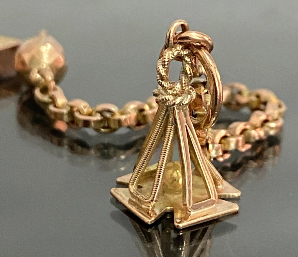 Victorian 9K Rose Gold Albertina Bracelet - Victorian Jewellery