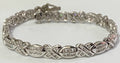 14K White Gold 1.50ct Diamond Channel-Set Bracelet