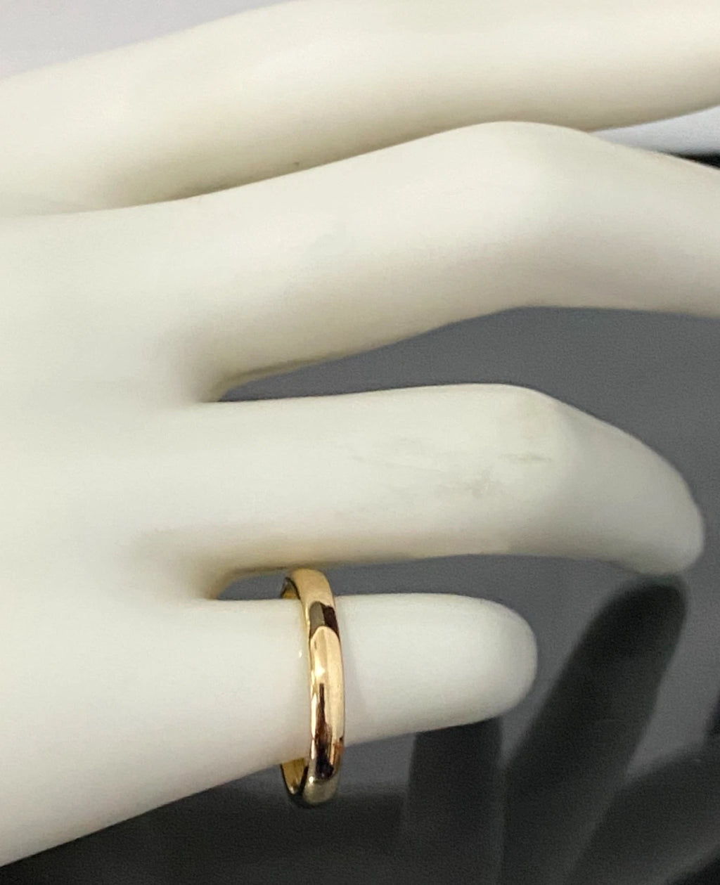 Antique Australian 18K Yellow Gold Wedding Band Ring Size J 1/2 - 5