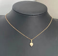 9K Yellow Gold Heart Charm/ Pendant